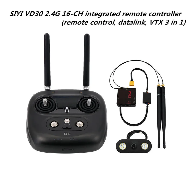 Оригинальный SIYI VD30 2 4G 16-CH S.bus FPV Интегрированный пульт дистанционного управления