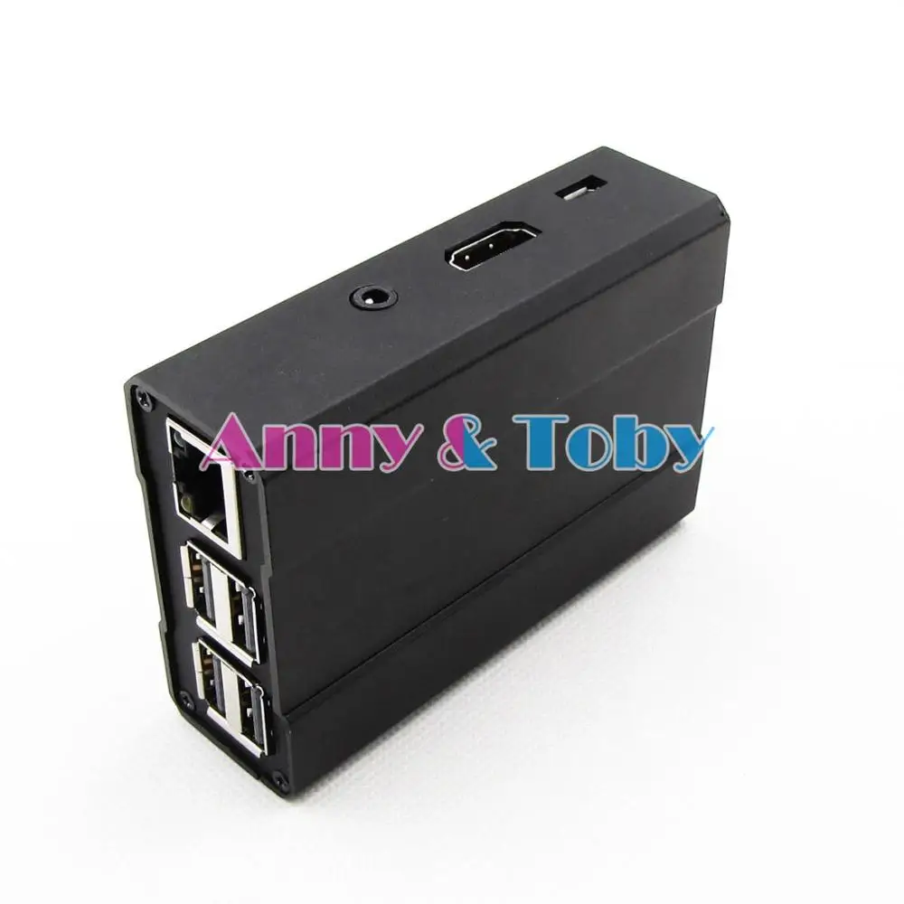 Черный алюминиевый чехол B61 металлический для Raspberry PI 3 B Модель 2 корпус корпус|case