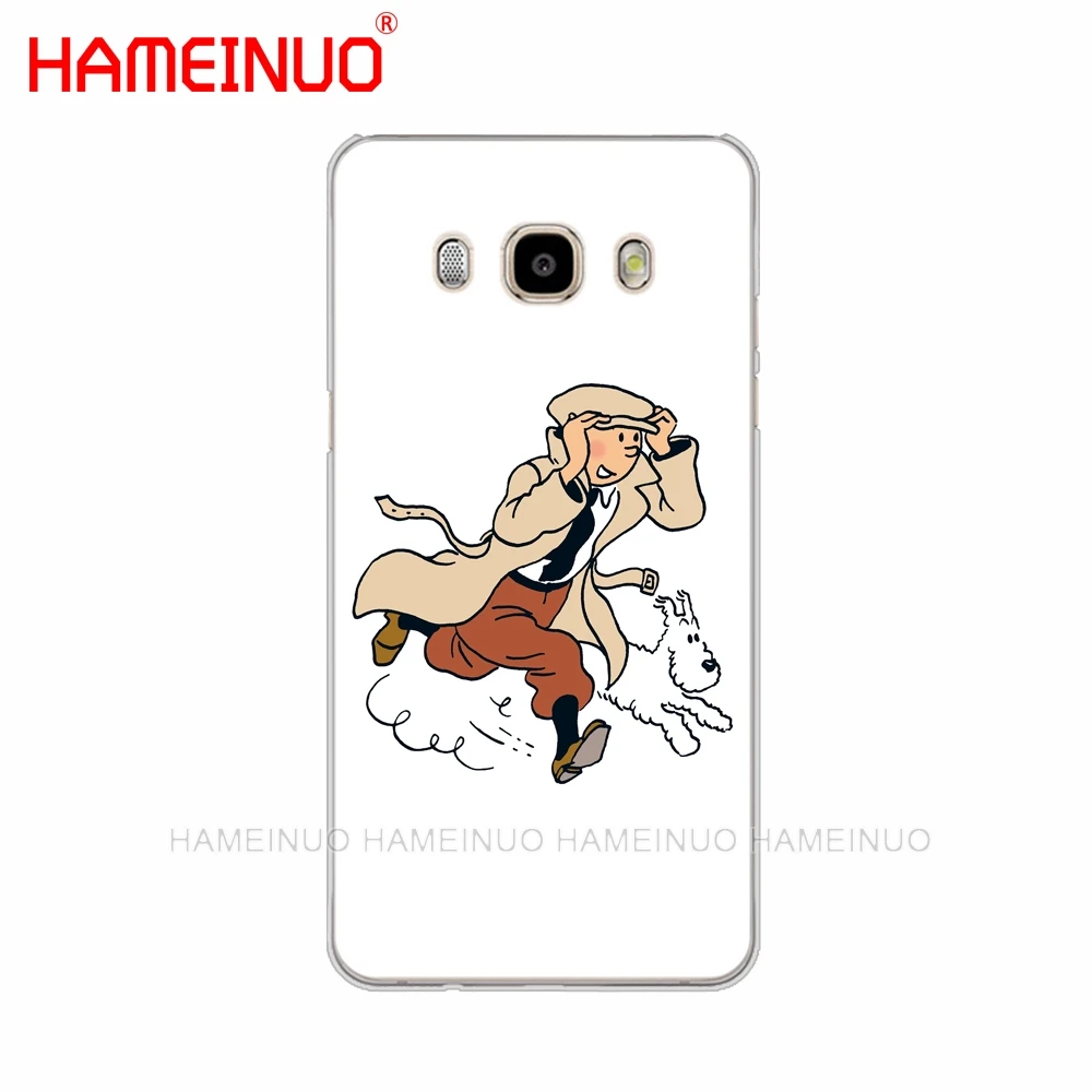 HAMEINUO Приключения Тинтин чехол для телефона Samsung Galaxy J1 J2 J3 J5 J7 MINI ACE 2016 2015