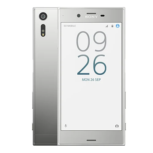 Silver Разблокированный смартфон sony Xperia XZ F8331/F8332 ram 3GB GSM Dual Sim 4G LTE Android quad core 5," 23MP wifi gps 2900mAh - Цвет: Silver