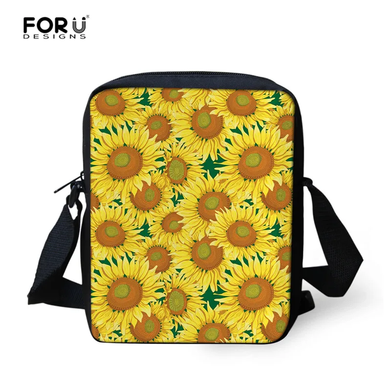 L5262E FORUDESIGNS/Милые Подсолнухи, легкие рюкзаки для девочек, школьные сумки, Набор детских книжных сумок, детский школьный рюкзак, mochila escolar - Цвет: L5262E