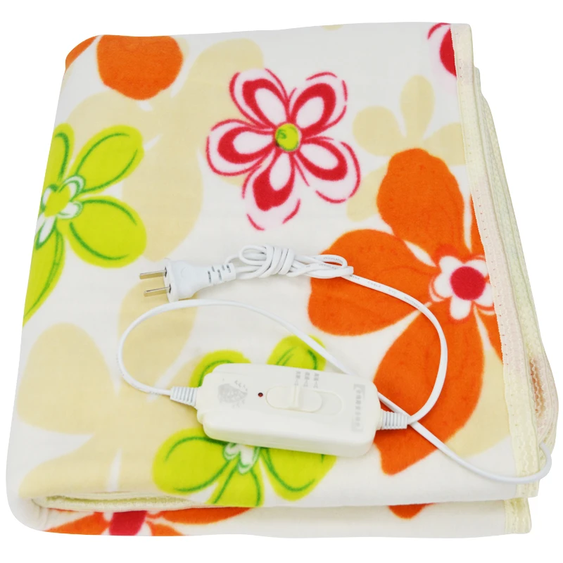 Одеяло с электрическим подогревом размер 150*70 см нагревательный коврик для ног