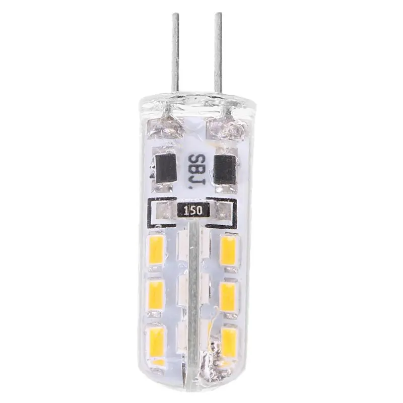 2020 Новый G4 силикагель 3W 24 LED SMD 3014 Холодный/теплый белый свет лампы DC
