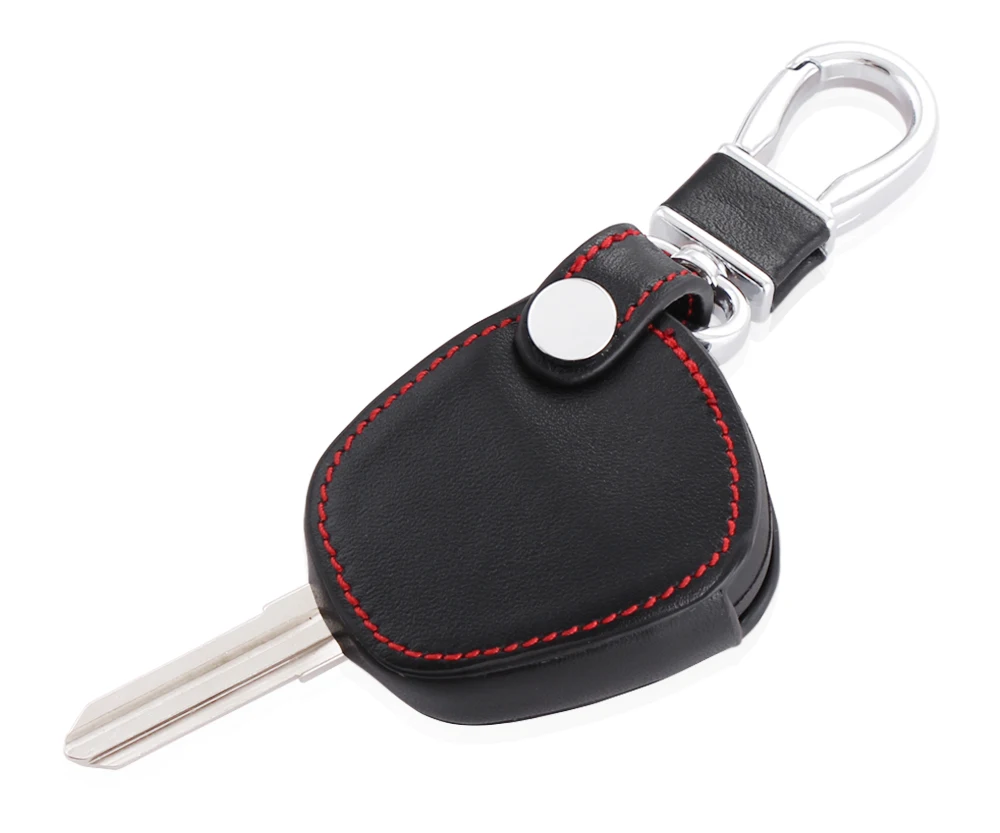 Автомобильный Стайлинг брелок для ключей из натуральной кожи с пряжкой LADA Priora Sedan