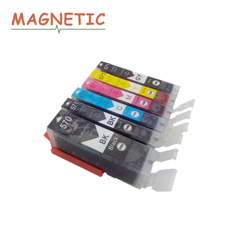 Картридж для принтера Canon PIXMA MG5750 MG5751 MG5752 MG5753 MG6850 MG6851 MG6852 TS5050 TS5051 pgi 570 | Компьютеры и