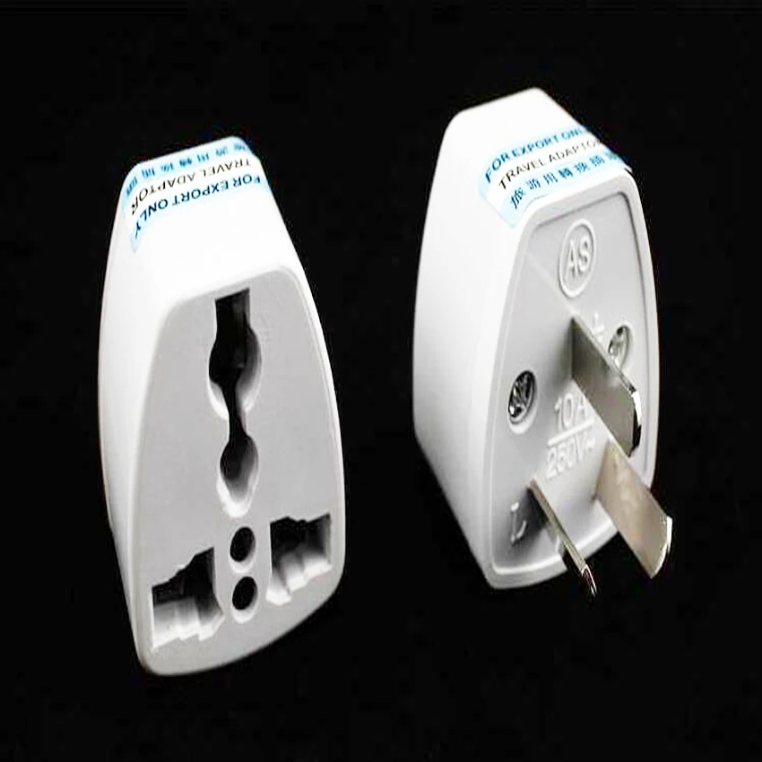 Универсальный 3Pin AU Мощность переходник 3 Pin Новой Зеландии Австралии дорожная