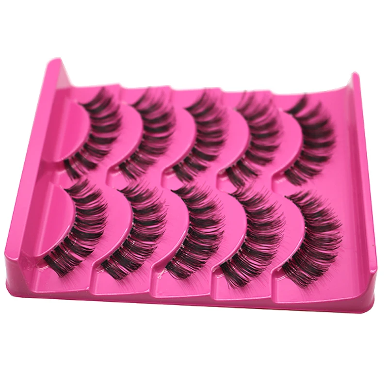 Натуральные Длинные Накладные ресницы ручной работы Толстые для макияжа мягкие