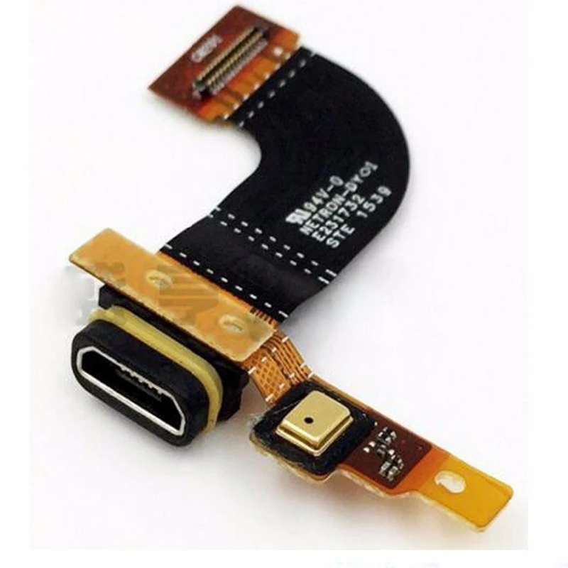 Оригинальный Новый зарядный USB порт соединитель гибкий кабель с микрофоном для