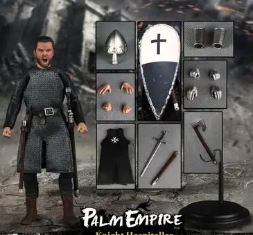 PE003Hospital knight PE001 PE002 PE003 древняя фигурка рыцаря коллекция 1/12 карманная Империя HOSPITALLER рыцарь/Тамплиер рыцарь/Тевтонский Рыцарь - Цвет: PE003Hospital knight