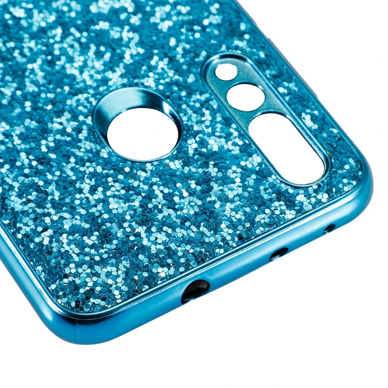 Чехол для Huawei Nova 4 блестящий Блестящий задний Honor 8A/8s/10i/V20/Play 8A тонкий защитный