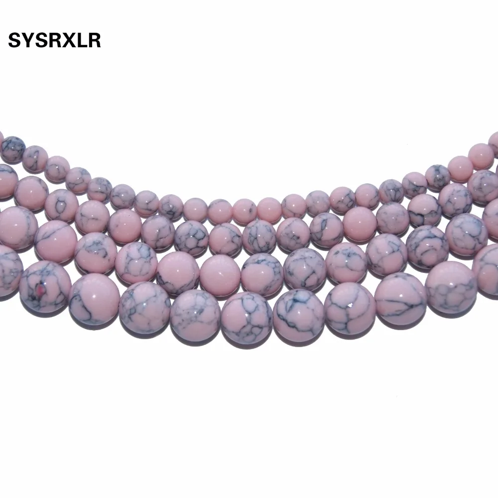 Оптовая продажа Aaa + розовый натуральный камень бисер для изготовления ювелирных