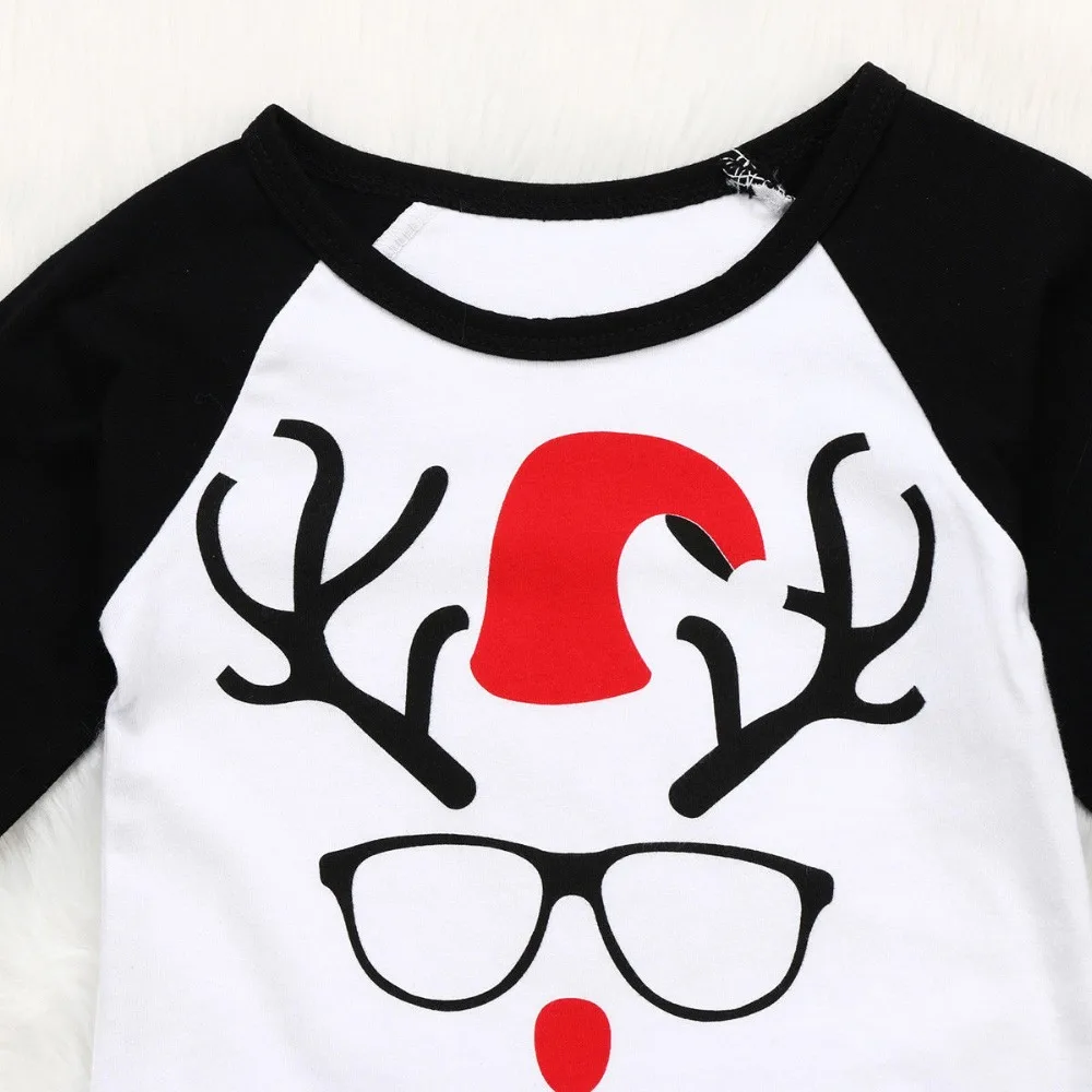 Fuerjia Newborn Kid Infant Unisex Baby Boy Girl Santa Claus Cosplay Costume Clothes Tops T-shirt Shirt | Детская одежда и обувь