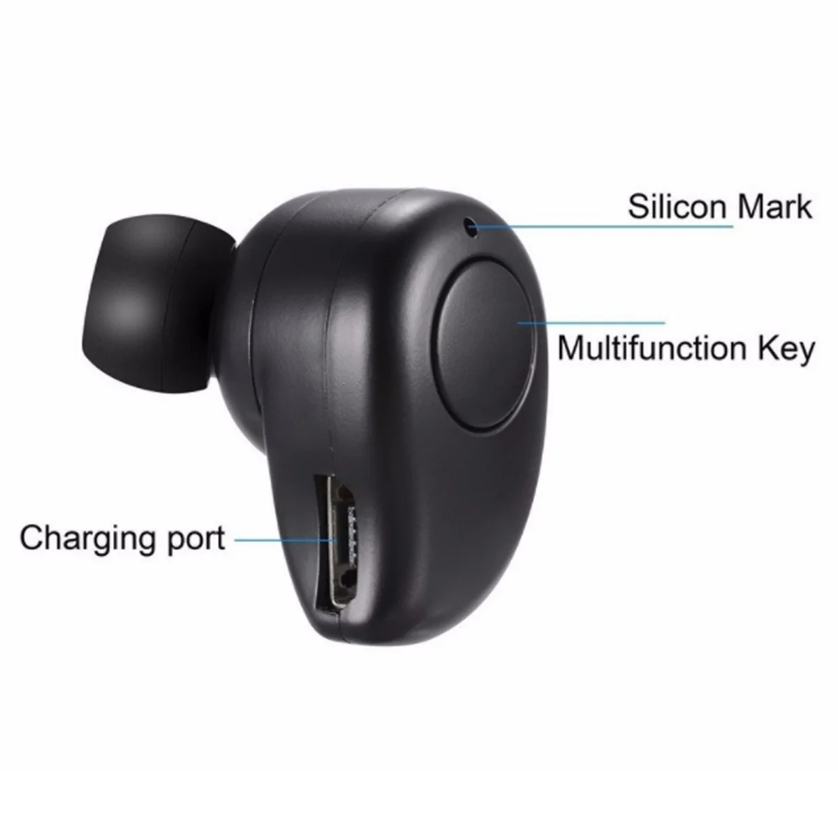 S530 плюс мини беспроводные Bluetooth наушники вкладыши Спорт с микрофоном наушники гарнитура для IPhone 8 X samsung