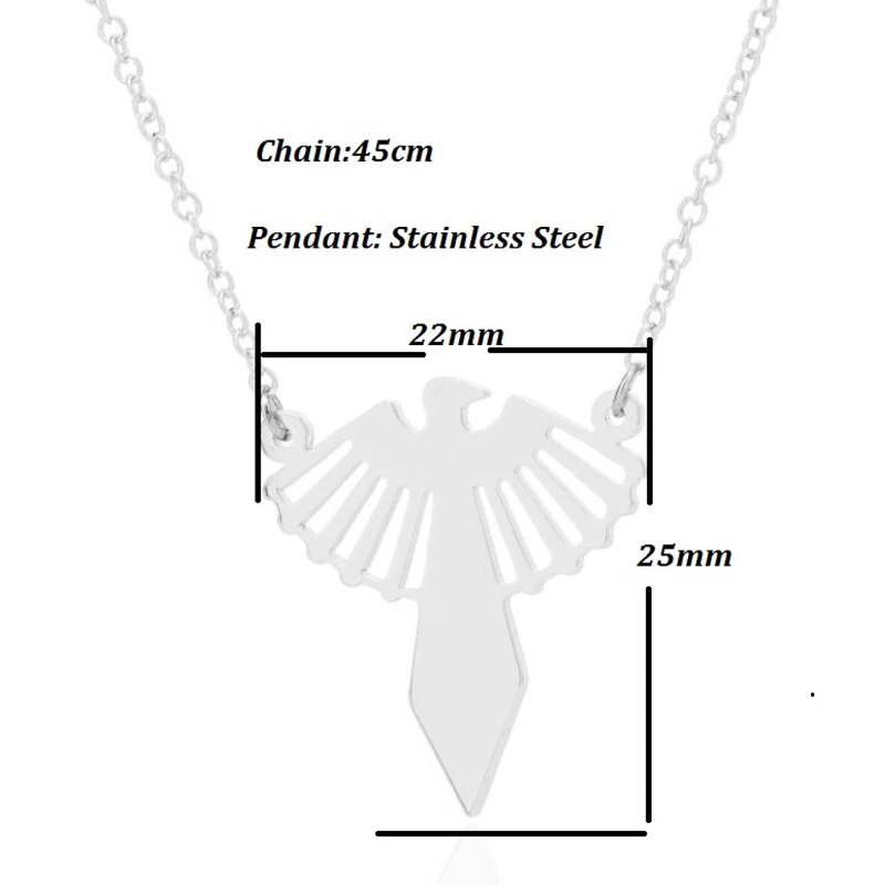 Yiustar Elegant Exquisite Graceful Perfect Eagle Pendant Necklaces Cute Sweet Charming Necklace For Women Girls Kids Party Gifts | Украшения