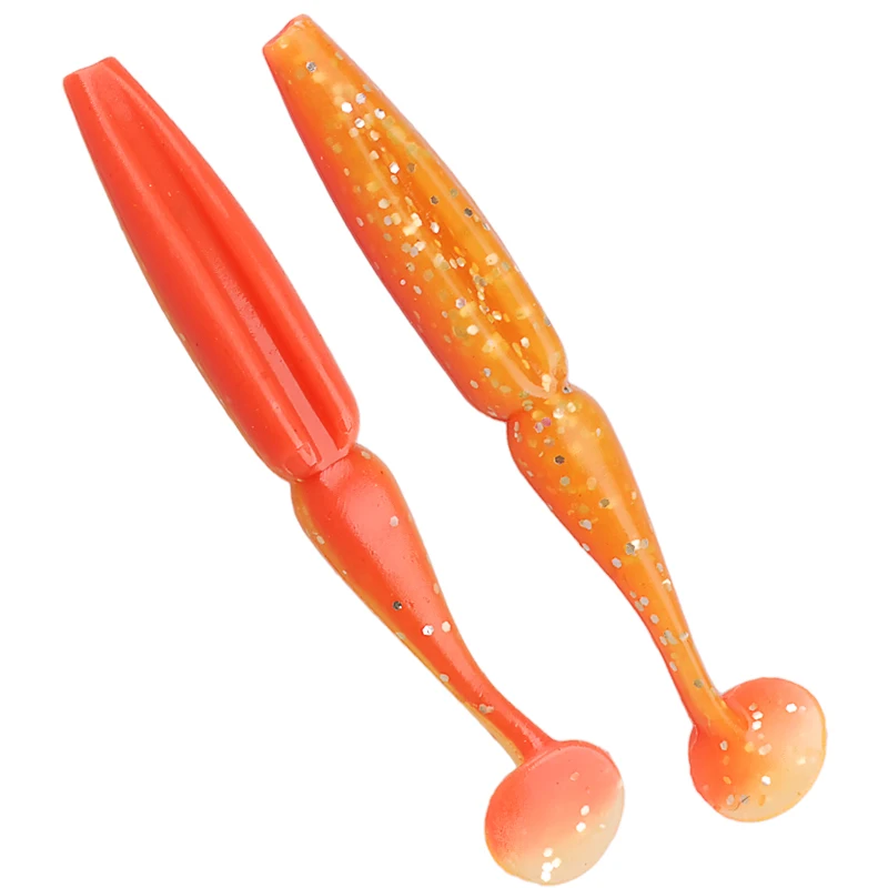 Дешевая 5 дюймовая искусственная рыболовная приманка 75 мм 3 г рыболовный