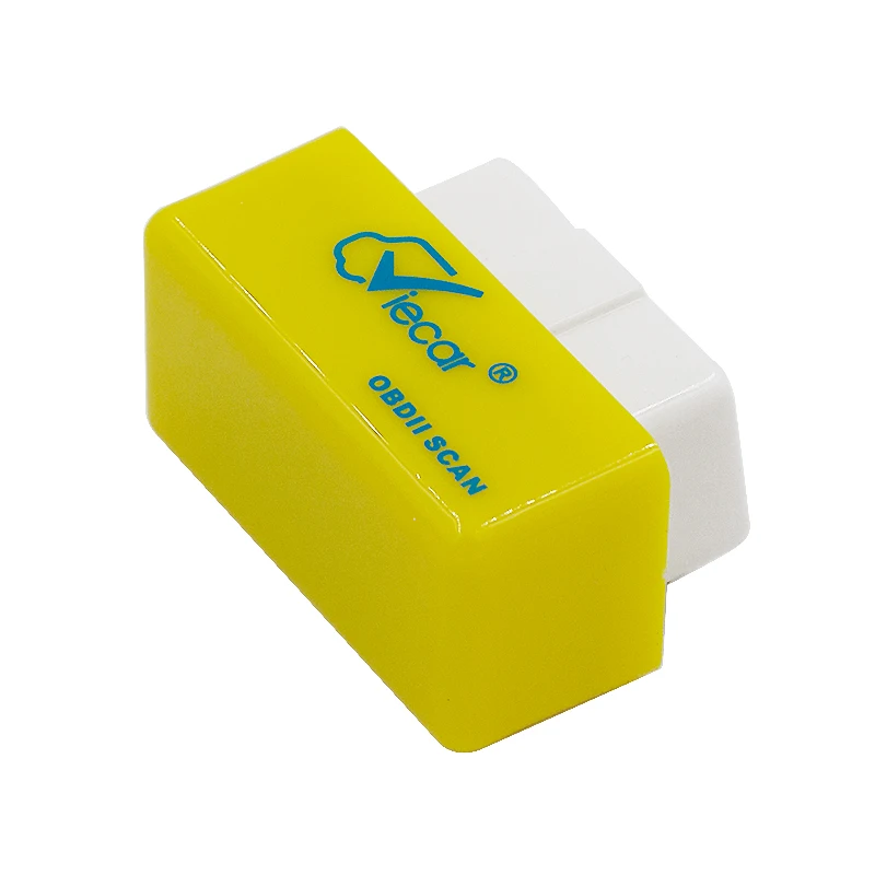 Оригинальный показателя Viecar мини желтый ELM327 Bluetooth Авто БД OBD2 код читателя ELM-327 V1.5