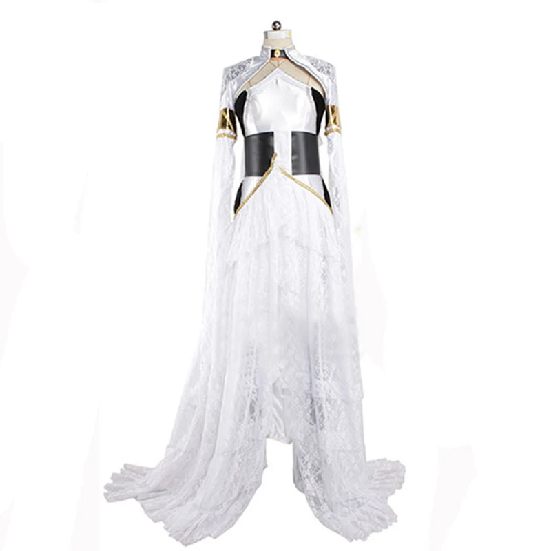 Kingsglaive Final Fantasy XV Lunafreya Nox Fleuret платье костюмы для косплея FF15 женские вечерние платья с накидкой