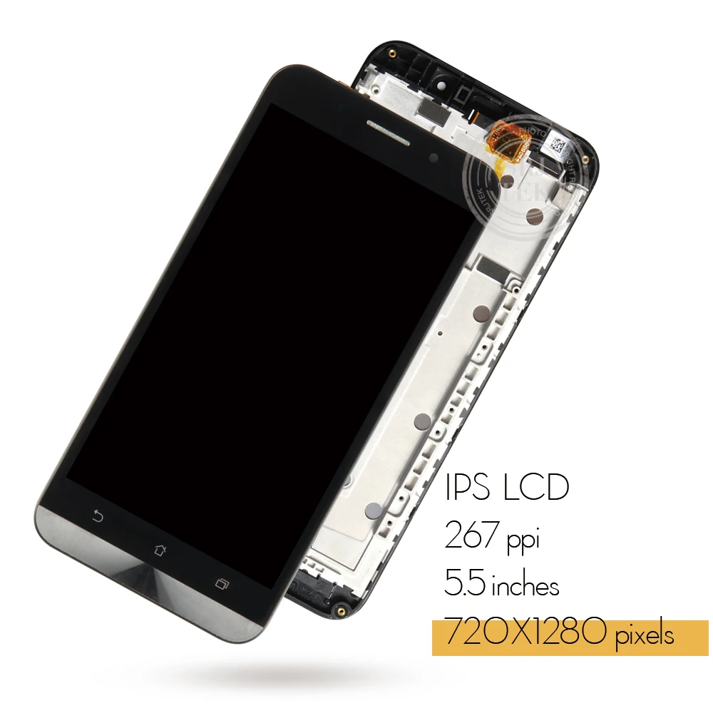 Оригинальный ASUS Zenfone Max LCD Dual SIM 4G LTE дисплей сенсорный экран с Framer ZC550KL Z010DA|display asus|asus