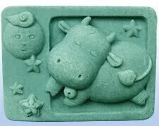 

C105 the zodiac Taurus (hand soap soap mold silicone mold mold