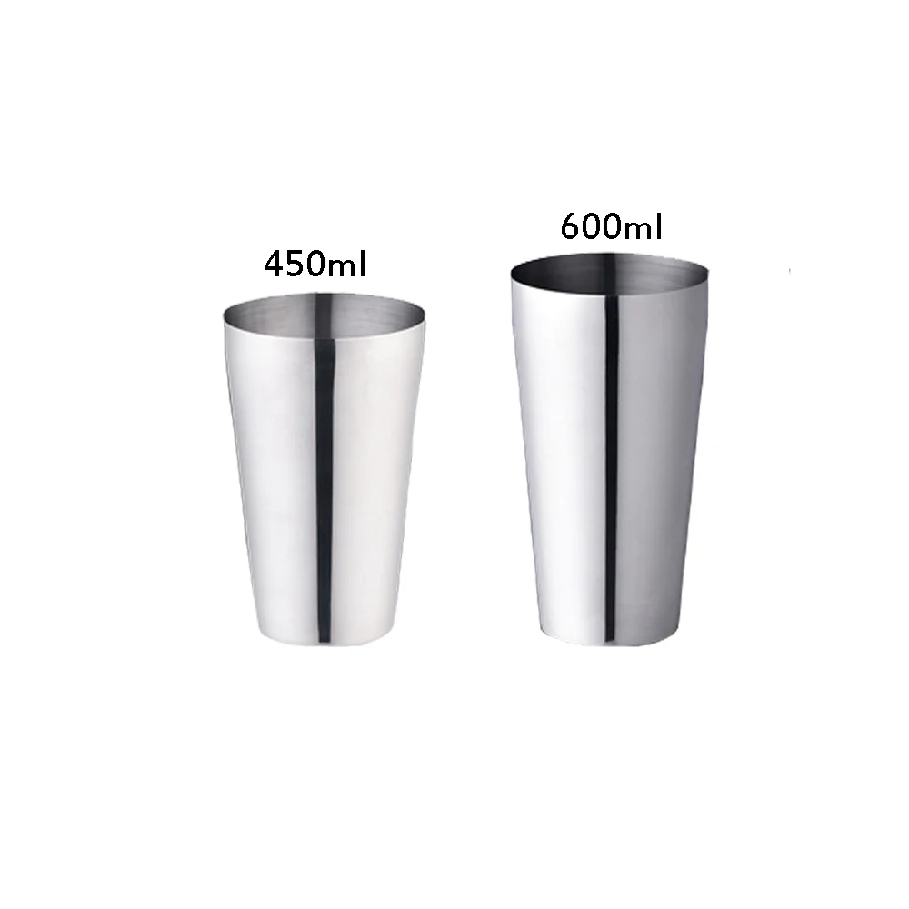 600ml 450ml Cup IYouNice 12 шт./компл. шейкер комплект Бармен Комплект шейкеры Нержавеющая сталь бар набор инструментов Бармен Комплект с винный шкаф - Цвет: 600ml 450ml Cup