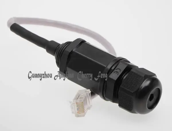 M20 Ethernet LAN RJ45 разъем с кабелем 25 см открытый AP сеть водонепроницаемый адаптер