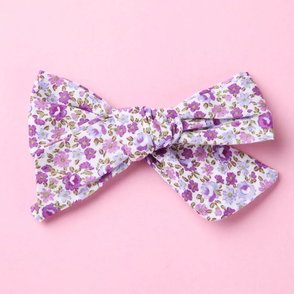 Floral 19 with clip Повязки на голову или заколки для волос, аксессуар для волос из ткани для девочек - Цвет: Floral 19 with clip