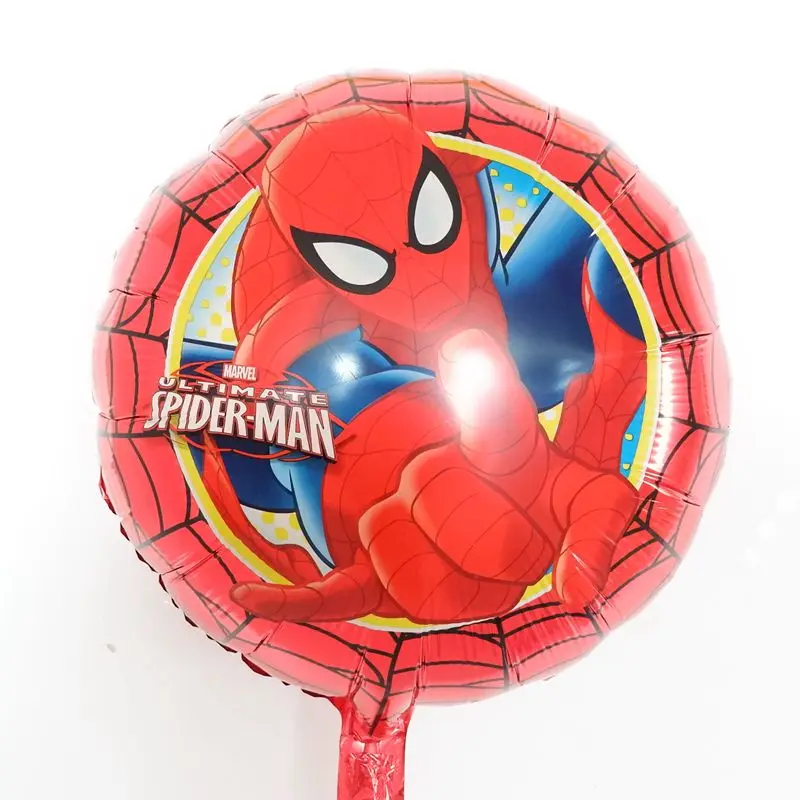 Balloon 1pcs Набор для украшения вечеринки в честь Дня рождения «Человек-паук», «супергерой», «мстители», вечерние скатерти, салфетки «Человек-паук», вечерние салфетки - Цвет: Balloon 1pcs