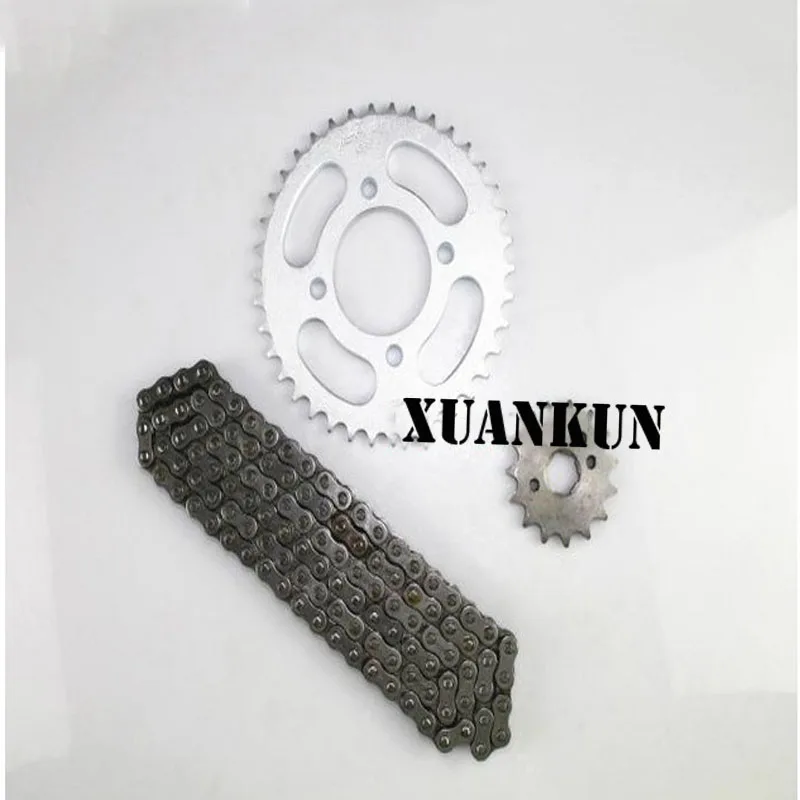 XUANKUN мотоциклетные цепи колеса 125 JD125 размер звездочки зубчатый диск цепь крышка