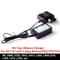 wholesale 10setslot rc helicopterrc car parts wl toys accessory balance charger for wl v666 v353v913 v912 l959l969 l202charger
