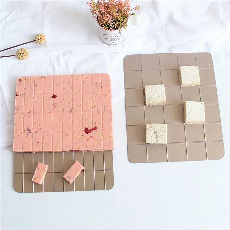 Инструменты для выпечки Nougat, режущий лоток, Набор форм для конфет, шоколада, торта, кондитерский сахар, форма для выпечки, силиконовая лопатка, кухонные принадлежности
