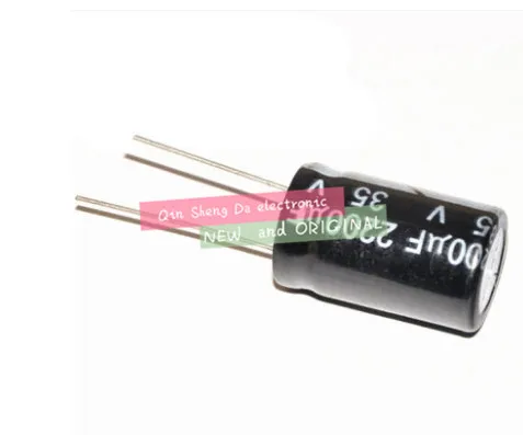 50 шт. электролитический конденсатор 2200 мкФ 35 в 16*25 мм|electrolytic capacitors|2200uf 35vcapacitor