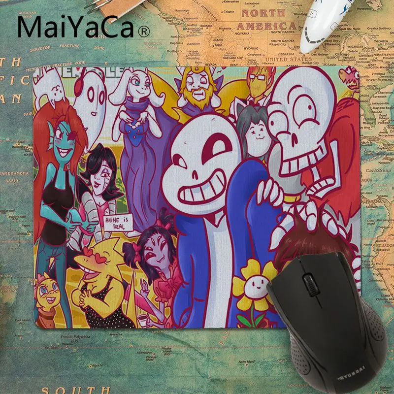Красивое аниме MaiYaCa undertale по индивидуальному заказу Мышь колодки компьютер Аниме
