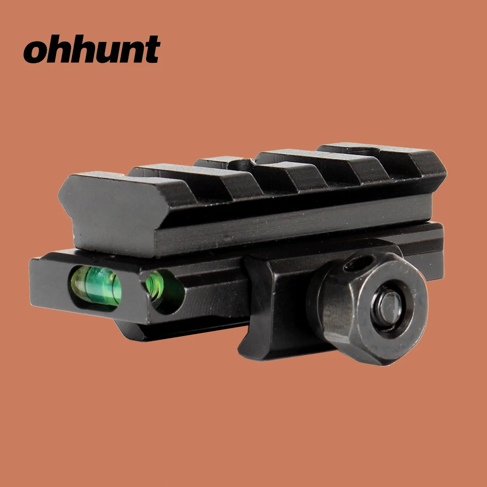 Ohhunt Охота Крепление прицела винтовки Red Dot Riser адаптер с креплением для базовых
