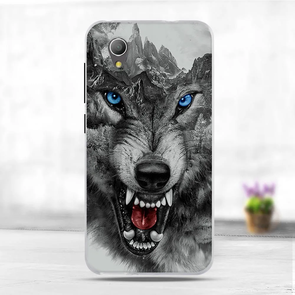 55 Чехол для Alcatel 1 5033D 5,", мягкий силиконовый чехол с милым рисунком для Alcatel 1 5033D 5033 5033A 5033Y 5033X Funda Capa - Цвет: 55