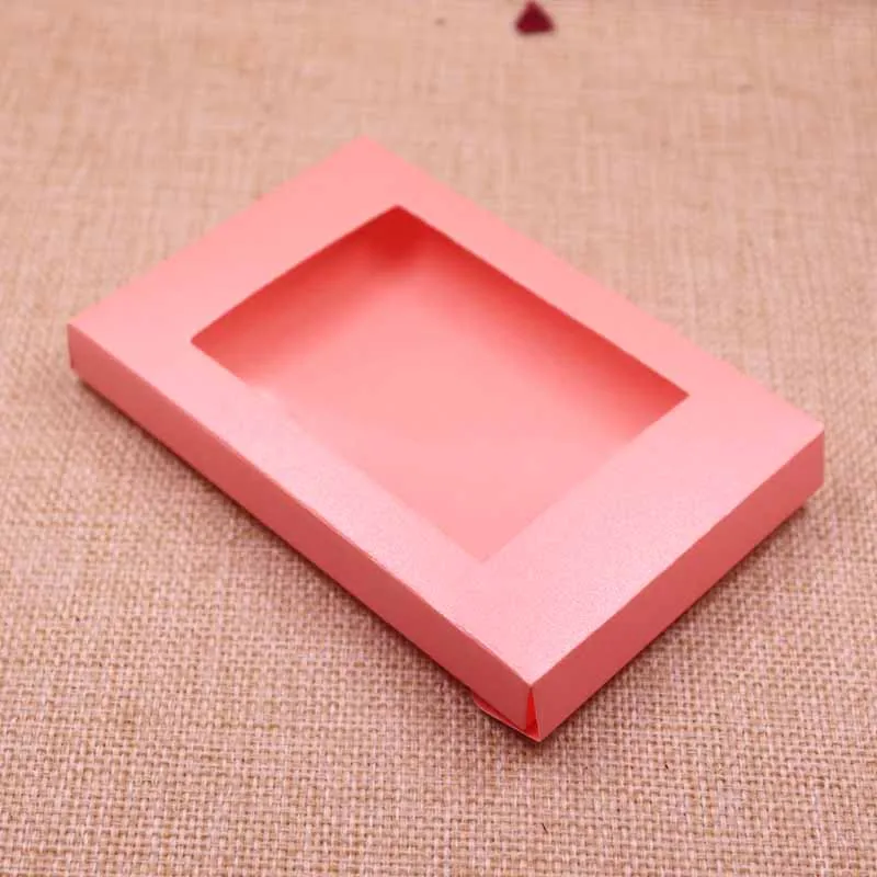 50 шт. 2018 новая Подарочная коробка из крафт-пластика 4.9X3.34X0. 6 ''горячая