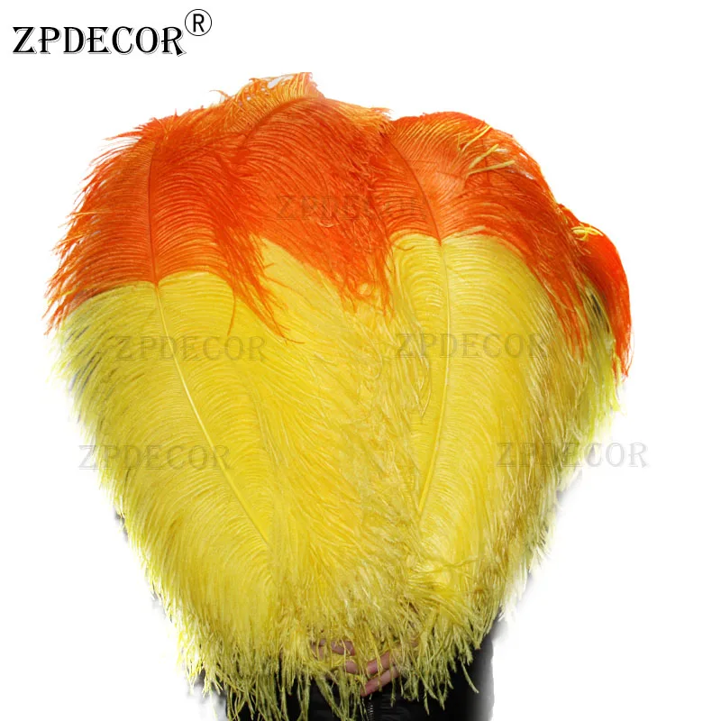 

Двухцветные страусиные перья ZPDECOR 70-75 см