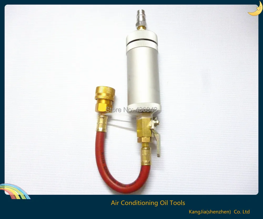R134a Dye Refrigerant Oil Injection Freon In Line Injector With 1/4&quot Swivel Low Side New | Инструменты