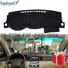 Нескользящий автомобильный коврик для приборной панели с розовым рисунком, наклейка для автомобиля с защитой от УФ-лучей для BYD F3 F3DM F3R 2005-2013, Стайлинг автомобиля