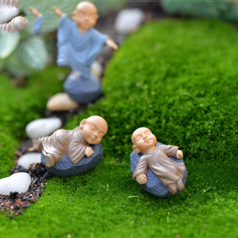 Мультяшные миниатюрные куклы из смолы 4 шт. | Дом и сад