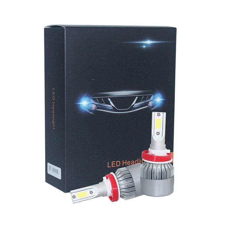 2X H7 led автомобилей головной светильник s H4 H11/H8/H9 H1 H3 hb3 9005 hb4 9006 9004/9007 880 лампы Авто