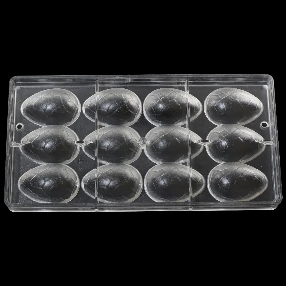 Форма для шоколада с гладкими пасхальными яйцами необычная форма конфет