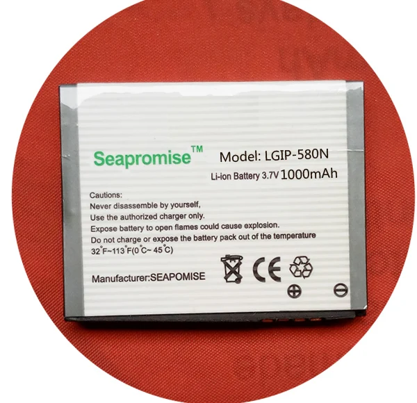 Retail LGIP-580N LGIP 580N LGIP580N battery for LG lx610 un610 ux700 gt950 GM750 GM710 GT500 GT505 GC900 | Мобильные телефоны и