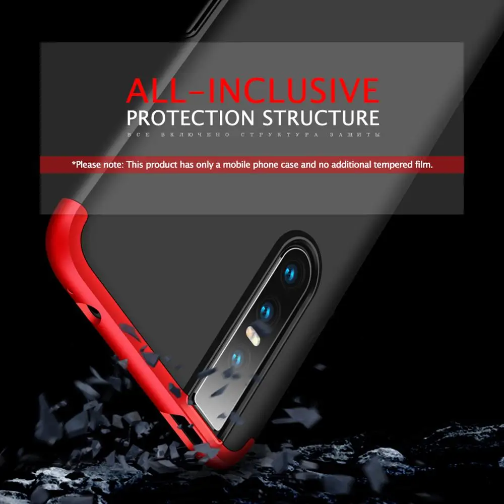 GKK Роскошный чехол для vivo v15 pro Жесткий ПК Матовый ударопрочный 3 в 1 дизайн 360