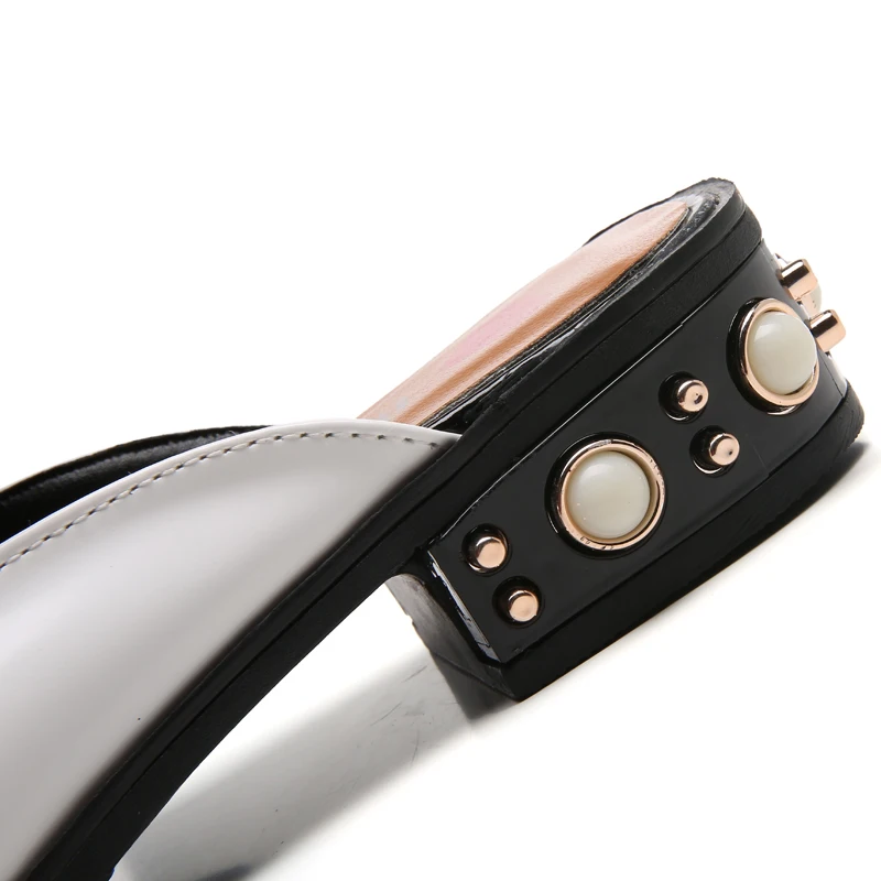 HEE GRAND/2018 г. Женские повседневные весенние туфли без каблуков с бисером однотонные