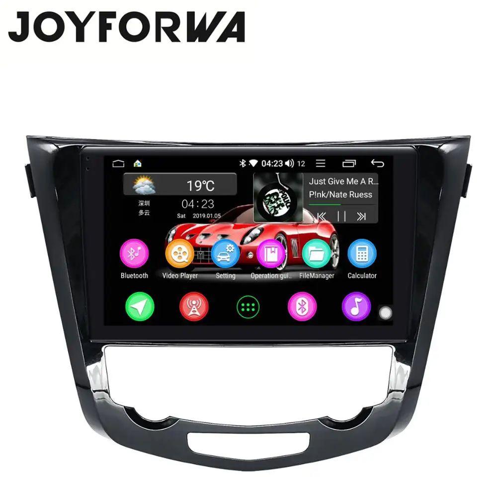 Carplay 10 1 &quotAndroid 8 мультимедийное радио для Nissan X Trail/Qashqai 2014 + GPS DSP SPDIF сабвуфер DAB WiFi 4G