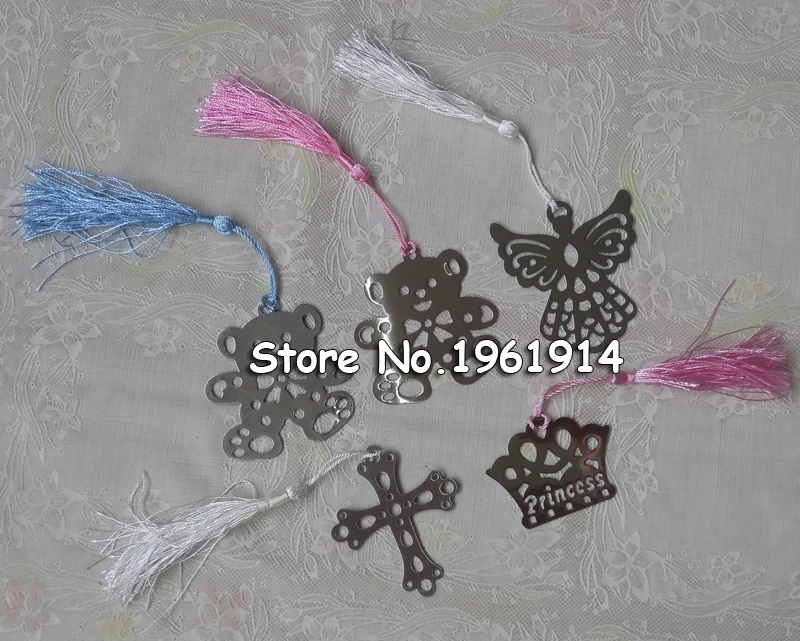 20 шт. серебристая Закладка ангела для крещения сувениры детского душа вечерние