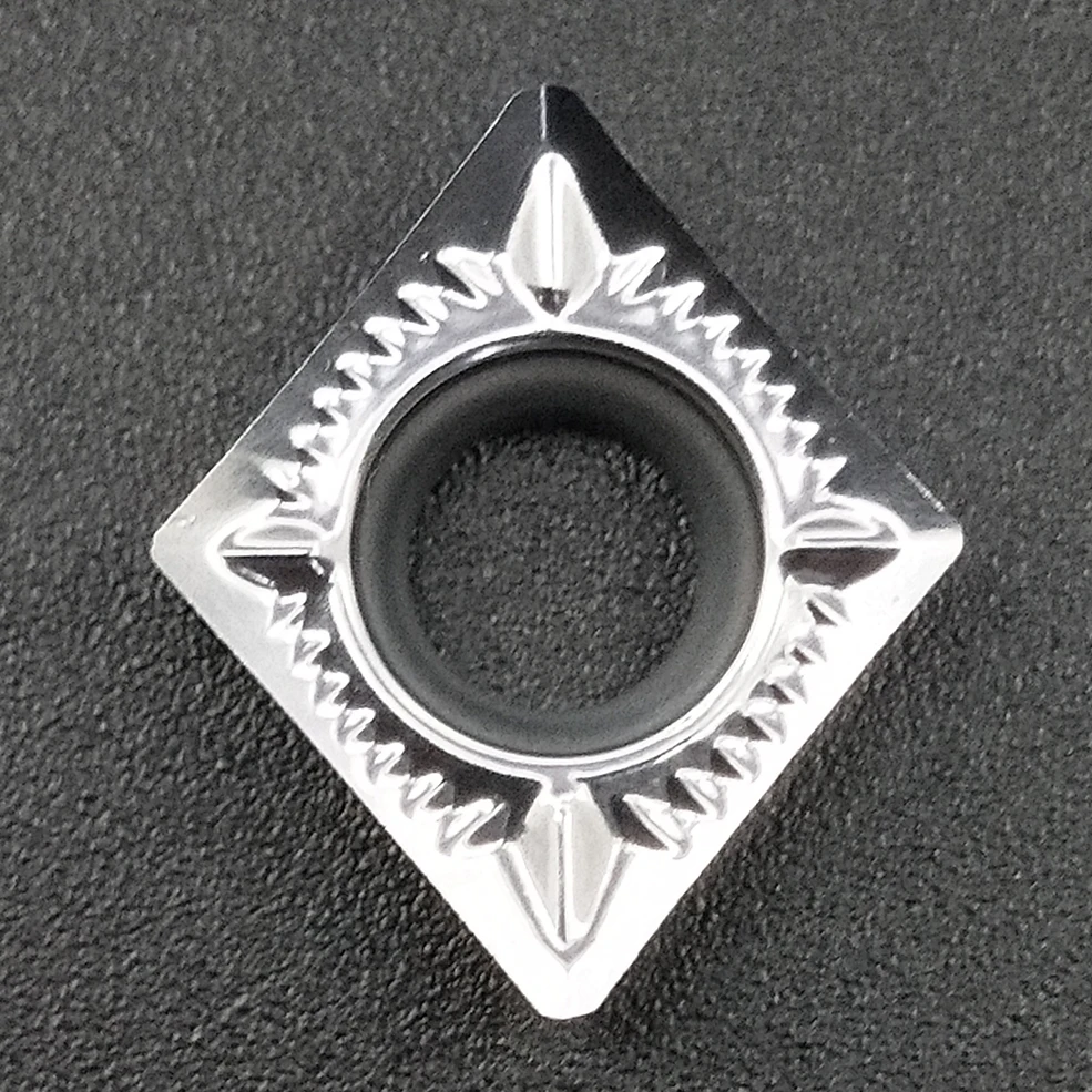 

10pcs CCGT09T308-AK H01 CCGT32.52-AK H01 CNC Carbide Aluminum Cutting Blades for Aluminum