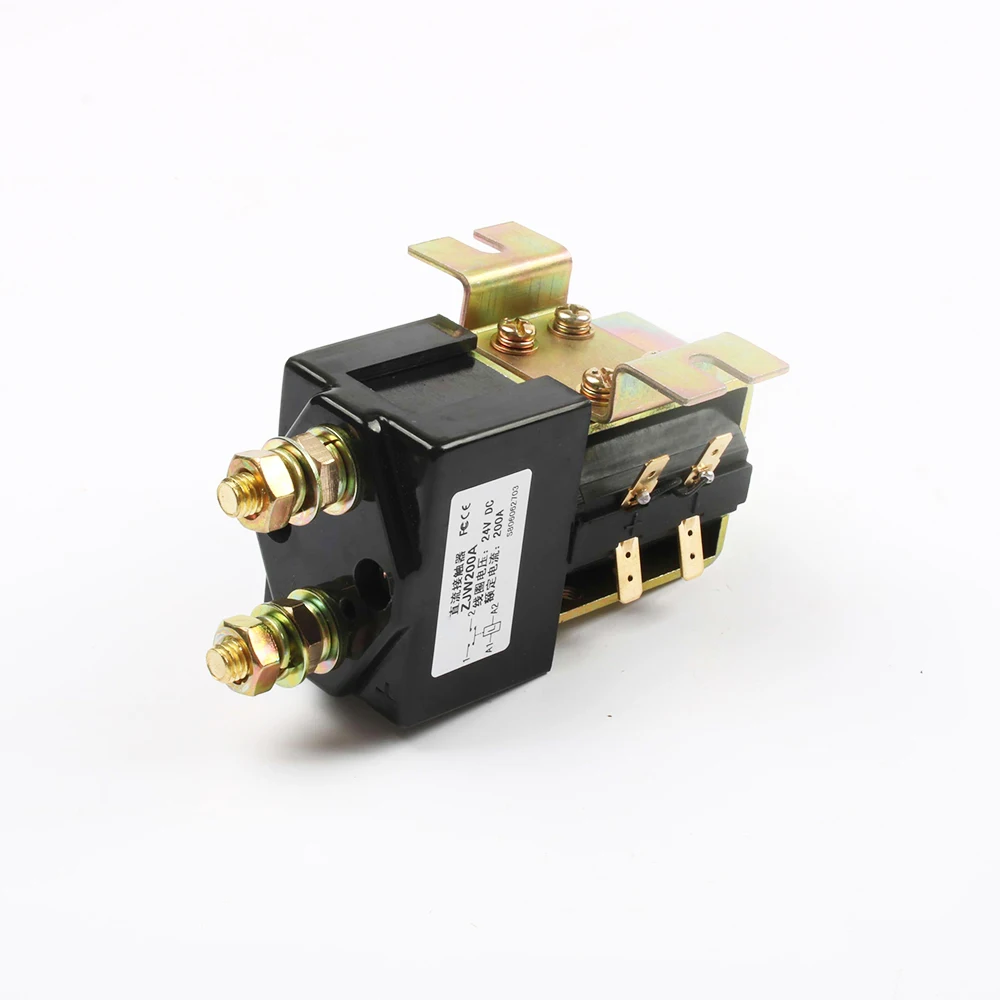 SW180 NO(нормально открытый) 12V 24V 36V 48В 60В 72В 200A контактор постоянного тока ZJW200A для регулировать Грузоподъемника рисунок захватить wehicle автомобильная лебедка