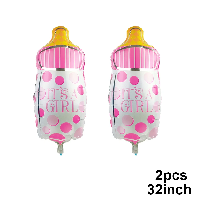 Baby Pink номер шар для девочек на день рождения шары принцессы партия украшения