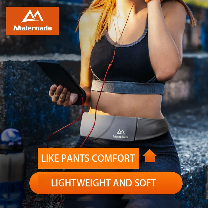Maleroads Спорт на открытом воздухе сумка для бега талии спортивный эластичный мешок